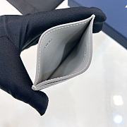 Dior Mini Card Holder Gray - 2