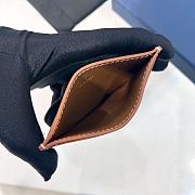 Dior Mini Card Holder Brown - 5
