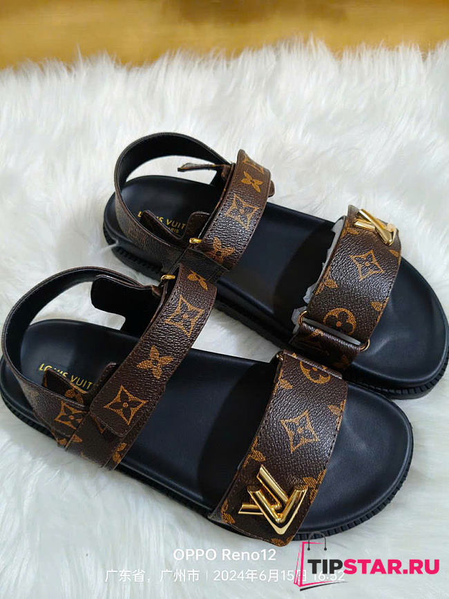 Louis Vuitton LV Sunset Flat Comfort Sandal 01 - 1