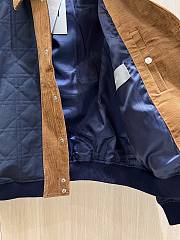 CHRISTIAN DIOR COUTURE BOMBER JACKET NAVY BLUE - 3
