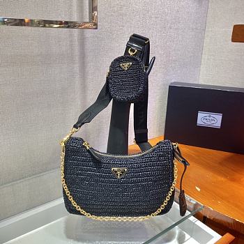 Prada Re-Edition 2005 crochet bag Black