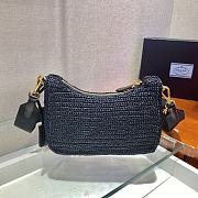 Prada Re-Edition 2005 crochet bag Black - 3