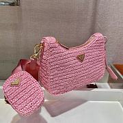 Prada Re-Edition 2005 crochet bag Pink - 3
