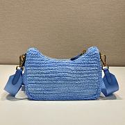 Prada Re-Edition 2005 crochet bag Blue - 6