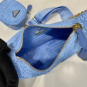 Prada Re-Edition 2005 crochet bag Blue - 4