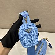 Prada Re-Edition 2005 crochet bag Blue - 5