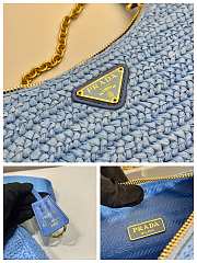 Prada Re-Edition 2005 crochet bag Blue - 2