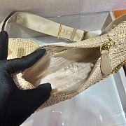 Prada Re-Edition 2005 crochet bag Olive Cream - 5