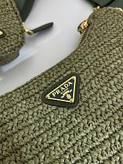 Prada Re-Edition 2005 crochet bag Olive Green - 2