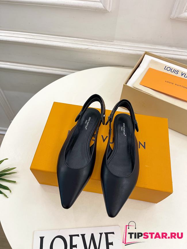 Louis Vuitton Legacy Slingback Ballerina Black - 1