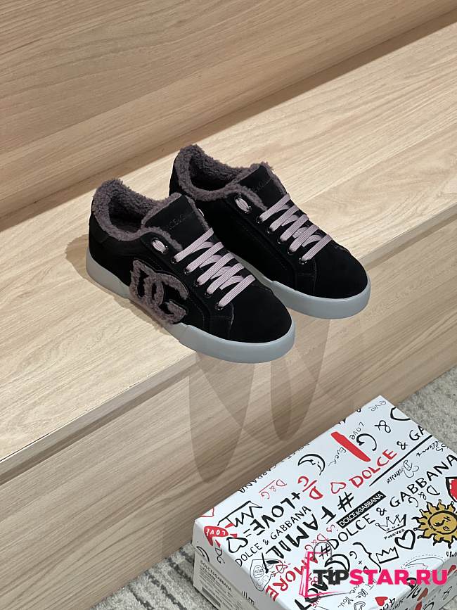 Dolce & Gabbana sheepskin warm casual shoes 03 - 1