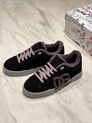 Dolce & Gabbana sheepskin warm casual shoes 03 - 3