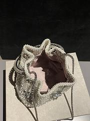 Jimmy Choo Bon Bon crystal-embellished Bucket Bag 05 - 3