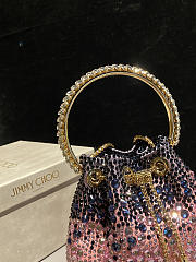 Jimmy Choo Bon Bon crystal-embellished Bucket Bag 04 - 2