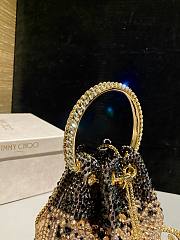 Jimmy Choo Bon Bon crystal-embellished Bucket Bag 03 - 4