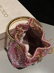 Jimmy Choo Bon Bon crystal-embellished Bucket Bag 02 - 4