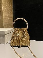 Jimmy Choo Bon Bon crystal-embellished Bucket Bag 11 - 1