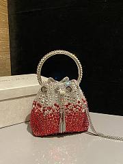 Jimmy Choo Bon Bon crystal-embellished Bucket Bag 09 - 1