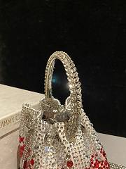 Jimmy Choo Bon Bon crystal-embellished Bucket Bag 09 - 6