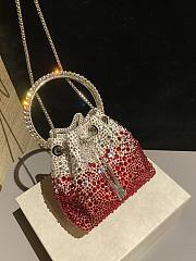 Jimmy Choo Bon Bon crystal-embellished Bucket Bag 09 - 3