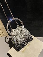 Jimmy Choo Bon Bon crystal-embellished Bucket Bag 08 - 2