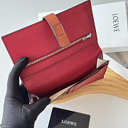 Loewe Bi-fold Long Wallet In Brown - 6