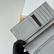 Loewe Bi-fold Long Wallet In Gray - 3