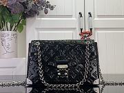 Louis Vuitton Monogram Saga Trunkie Fashion Leather Handbags - 1