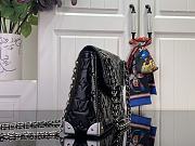 Louis Vuitton Monogram Saga Trunkie Fashion Leather Handbags - 6