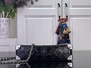 Louis Vuitton Monogram Saga Trunkie Fashion Leather Handbags - 5