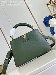 Louis Vuitton Capucines BB Taurillon In Green - 1