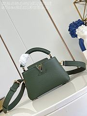 Louis Vuitton Capucines Mini Taurillon In Green - 1