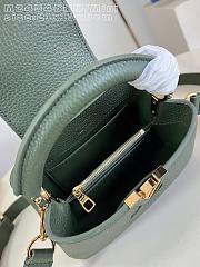 Louis Vuitton Capucines Mini Taurillon In Green - 6