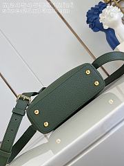 Louis Vuitton Capucines Mini Taurillon In Green - 2