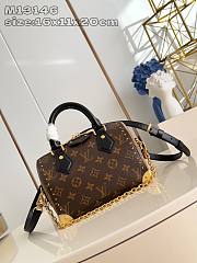 Louis Vuitton Speedy Trunk 20 Monogram In Brown - 1