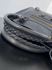 Balenciaga Le City Volcanic grey color size 23.8x16x6.3 cm - 4