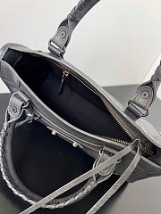 Balenciaga Le City Volcanic grey color size 23.8x16x6.3 cm - 3