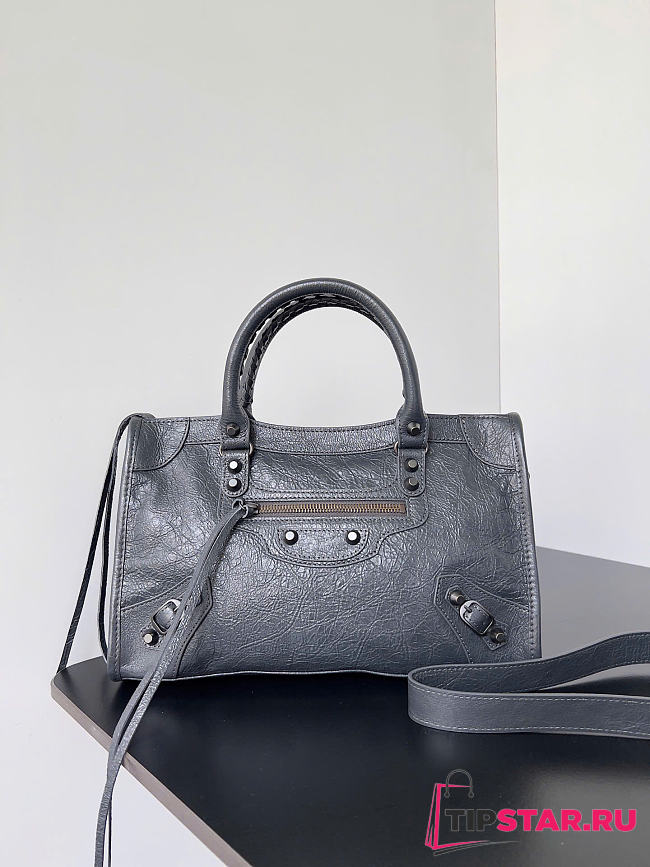 Balenciaga Le City Volcanic grey color size 29.9x19.1x9.9 cm - 1