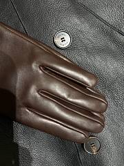 Miumiu Leather Jacket In Black - 2