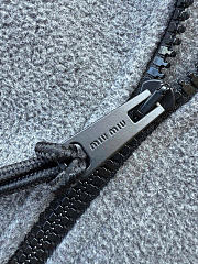 Miumiu Fleece sweatshirt in grey - 3