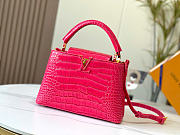 Louis Vuitton Capucines Cocodrilo Bolsas Rosa Precio Bolsos - 1