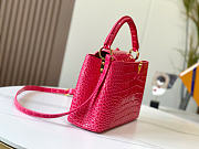 Louis Vuitton Capucines Cocodrilo Bolsas Rosa Precio Bolsos - 4