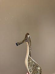 Jimmy Choo Handcrafted Pearl & Rhinestone Gold - 4