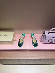 Jimmy Choo Handcrafted Pearl & Rhinestone Green - 2