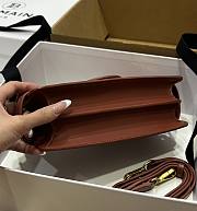 Balmain Smooth leather B-Buzz 24 bag peach - 2