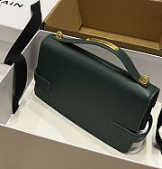 Balmain Smooth leather B-Buzz 24 bag green - 4