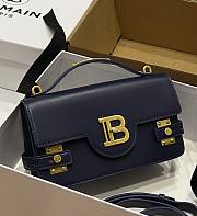 Balmain Smooth leather B-Buzz 24 bag black - 1