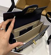 Balmain Smooth leather B-Buzz 24 bag black - 6