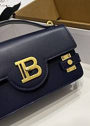 Balmain Smooth leather B-Buzz 24 bag black - 3
