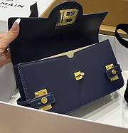 Balmain Smooth leather B-Buzz 24 bag black - 4